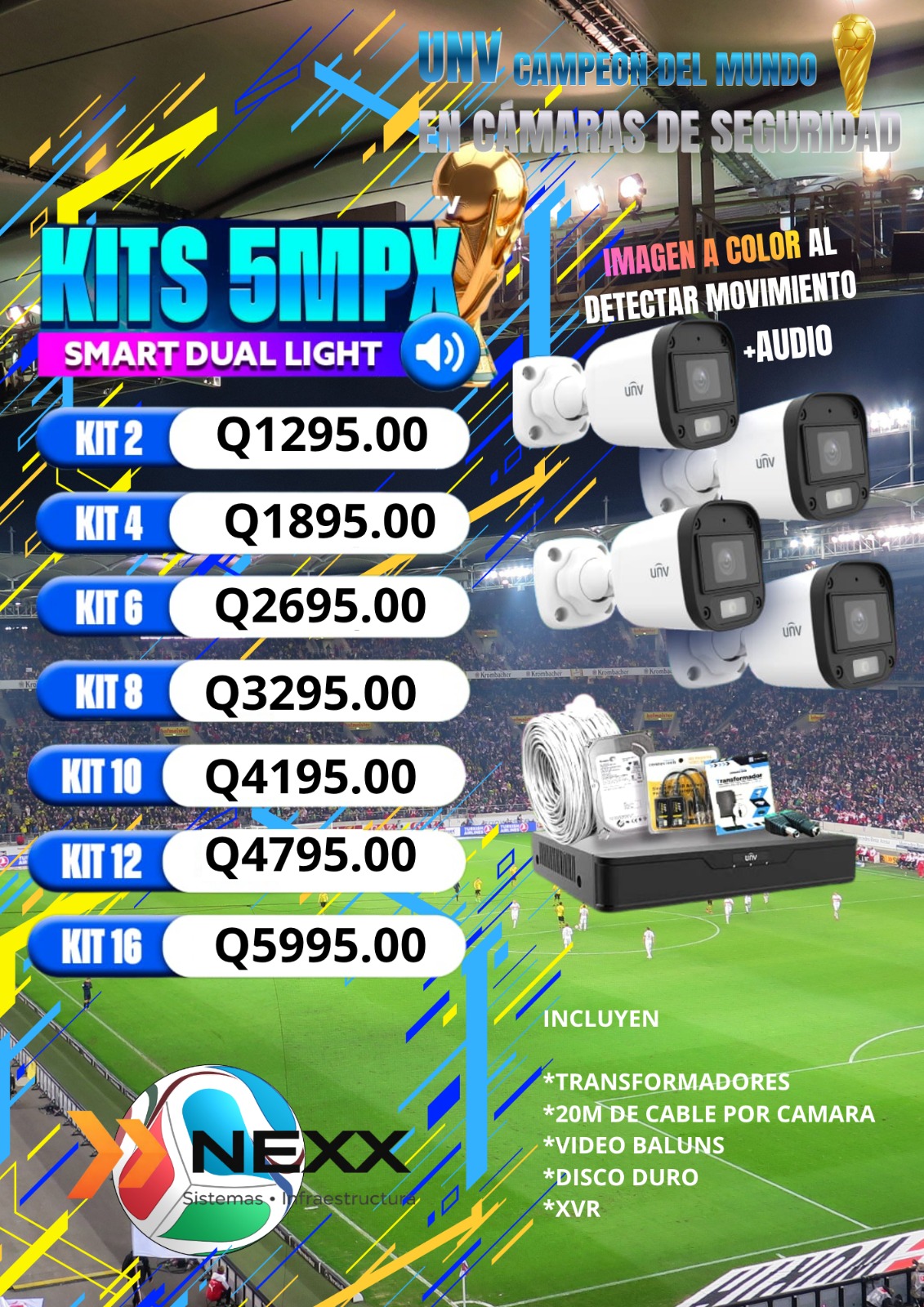 Oferta mundialista NEXX 4
