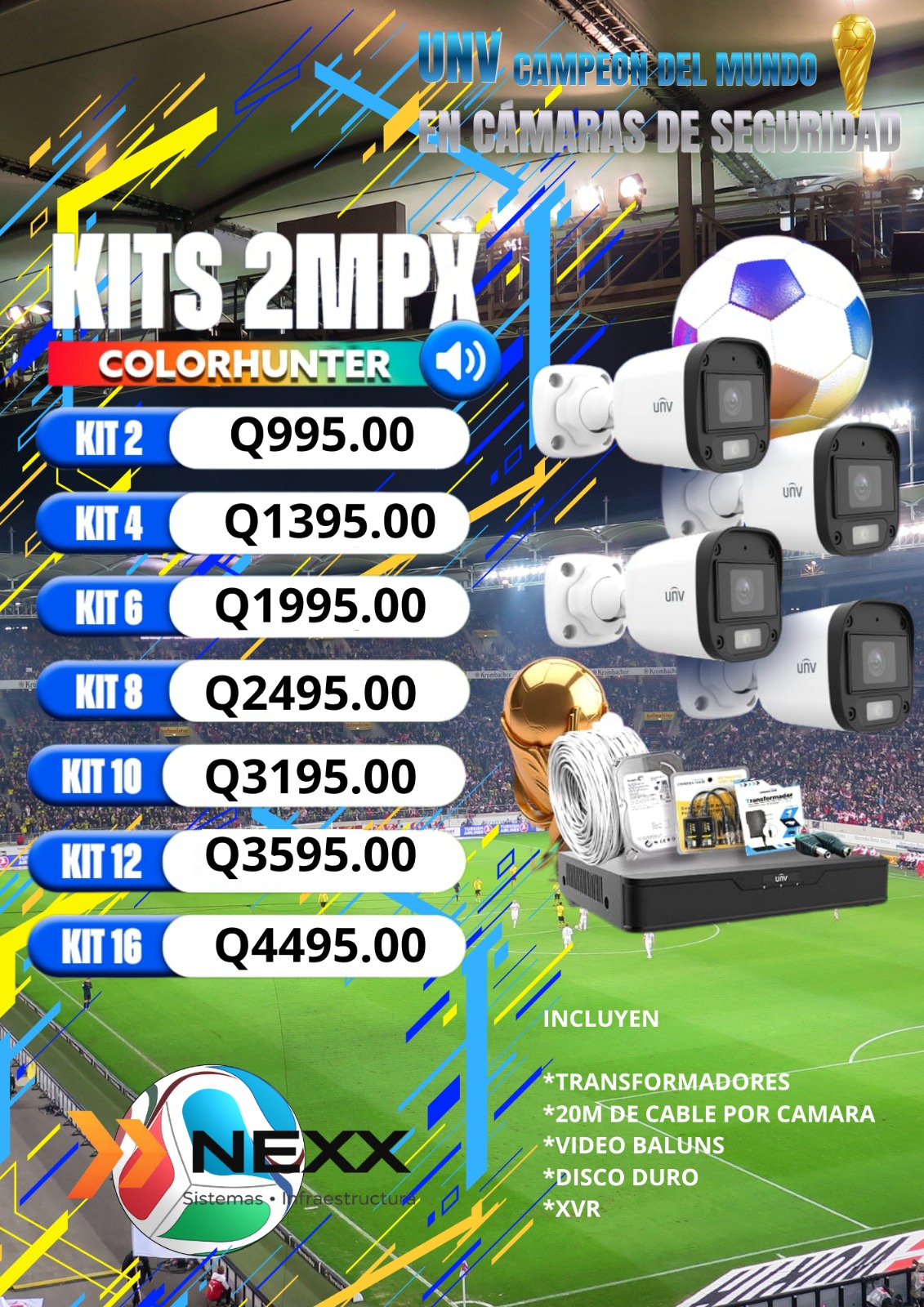Oferta mundialista NEXX 6