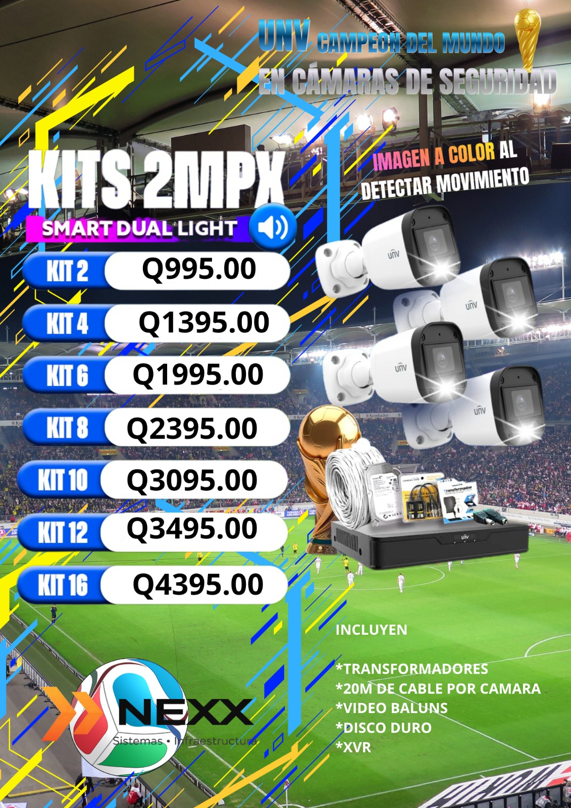Oferta mundialista NEXX 8